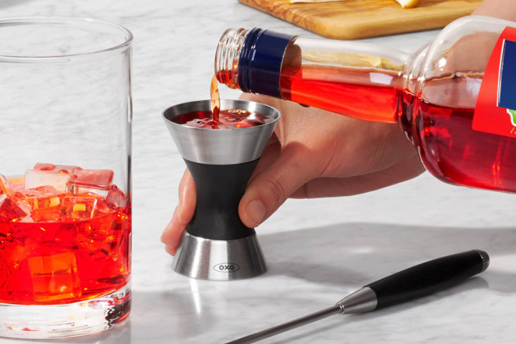 Doseur à cocktail OXO en inox - 3cl et 5cl