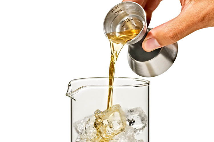 Doseur à cocktail OXO en inox - 3cl et 5cl