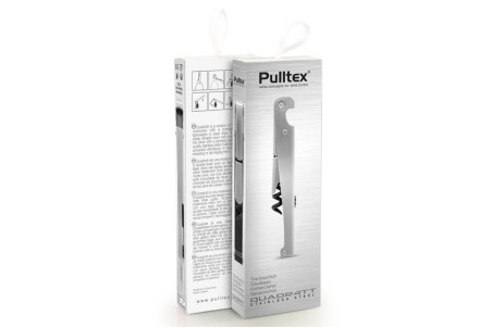 Tire-bouchon professionnel Pulltex Quadratt en acier inox