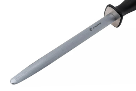 Fusil à aiguiser Wüsthof mèche ovale en acier 20cm grain standard