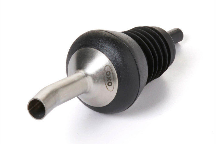 Bouchon verseur OXO en inox et nylon