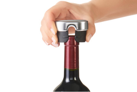 Tire-bouchon à double levier OXO + coupe capsule