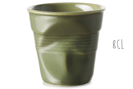 Mug REVOL Drapeau Français Froissé - Tasse Expresso 8cl, Neuve, Fabriquée En France