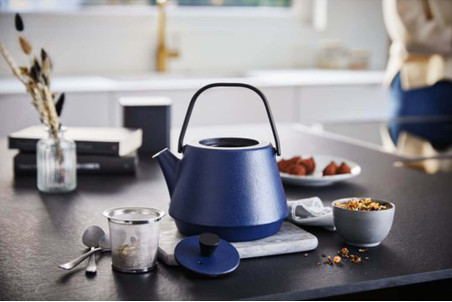 Théière en fonte Beka Saga bleue - 1,2L