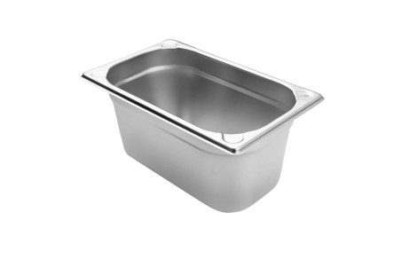 Bac gastronorme inox GN 1/4 Hendi Kitchen Line - 2,8 Litres