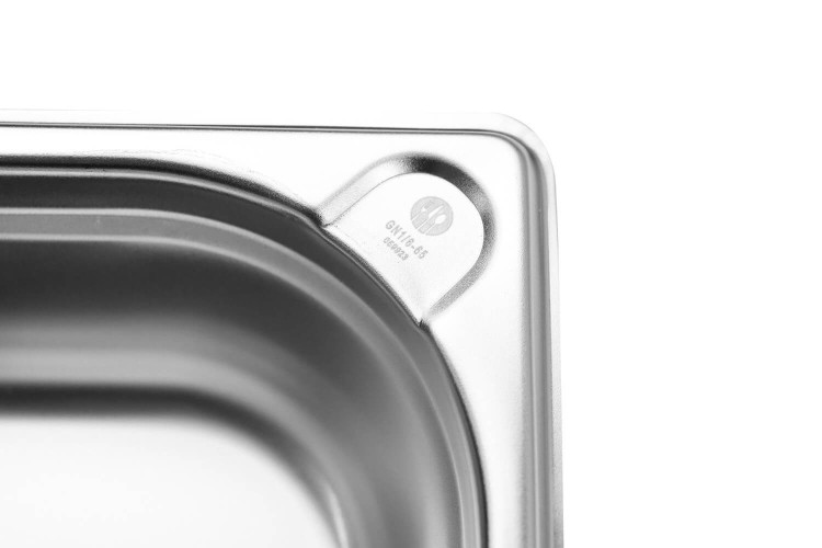 Bac gastronorme inox GN 1/6 Hendi Kitchen Line - 1 Litre