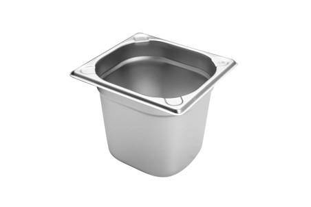 Bac gastronorme inox GN 1/6 Hendi Kitchen Line - 2,4 Litres