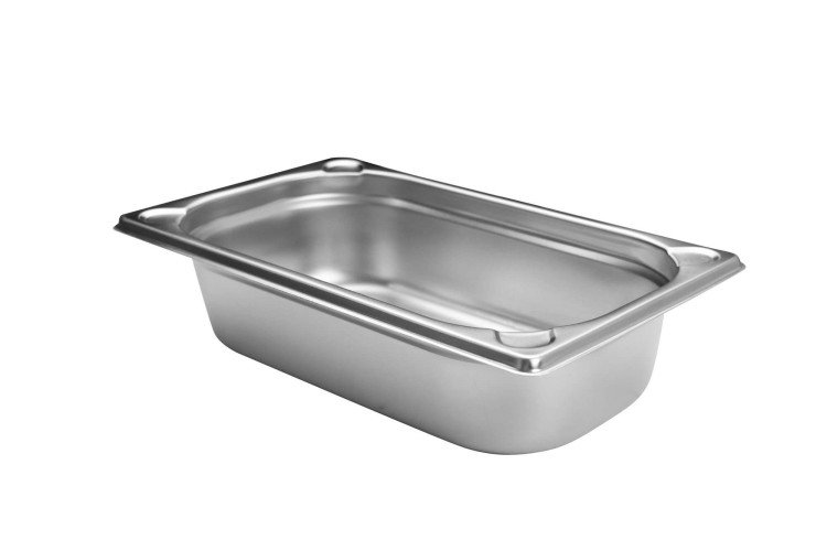 Bac gastronorme inox GN 1/4 Hendi Kitchen Line - 1,8 Litres