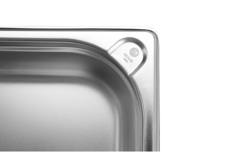Bac gastronorme inox GN 1/4 Hendi Kitchen Line - 1,8 Litres