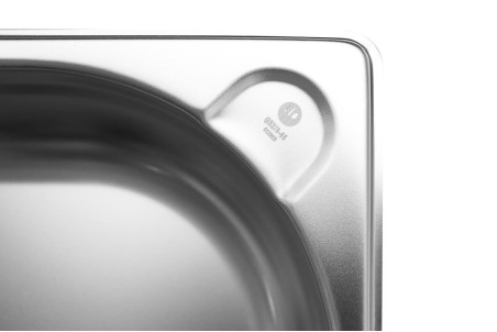 Bac gastronorme inox GN 2/3 Hendi Kitchen Line - 5,5 Litres