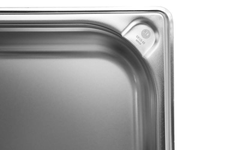 Bac gastronorme inox GN 1/3 Hendi Kitchen Line - 2,5 Litres