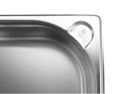 Bac gastronorme inox GN 1/2 Hendi Kitchen Line - 4 Litres