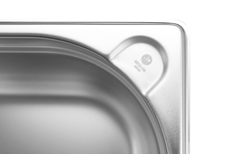 Bac gastronorme inox GN 1/2 Hendi Kitchen Line - 9,5 Litres