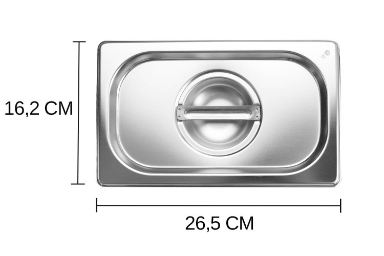 Couvercle pour bacs gastro GN 1/4 Hendi Kitchen Line - 26,5 x 16,2 cm