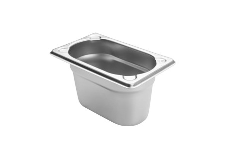 Bac gastronorme inox GN 1/9 Hendi Kitchen Line - 1 Litre