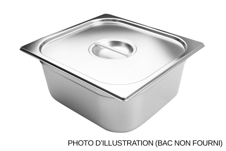 Couvercle pour bacs gastro GN 2/3 Hendi Kitchen Line - 35,4 x 32,5 cm