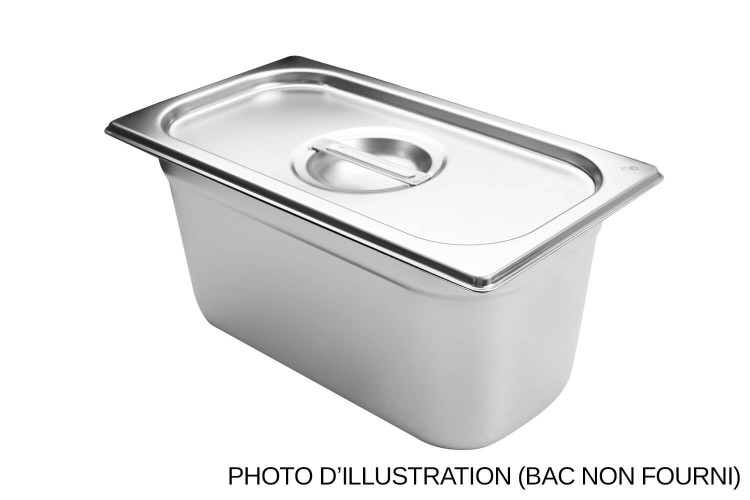 Couvercle pour bacs gastro GN 1/3 Hendi Kitchen Line - 32,5 x 17,6 cm