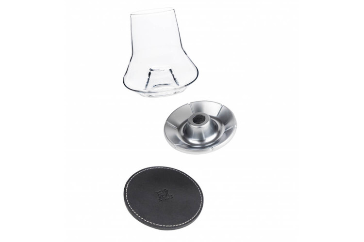 Kit dégustation whisky Peugeot Les Impitoyables verre 29cl + socle rafraîchissant