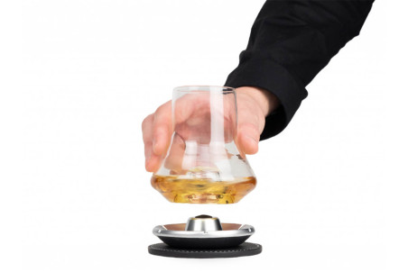 Kit dégustation whisky Peugeot Les Impitoyables verre 29cl + socle rafraîchissant