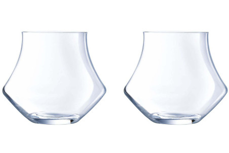 Set dégustation whisky Chef & Sommelier Warm - 2 verres incurvés 30cl