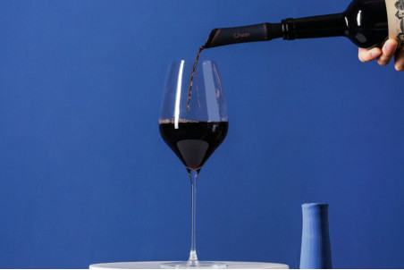 Bec verseur et aérateur à vin Cheer Moda Bouquet - Synthétique et inox