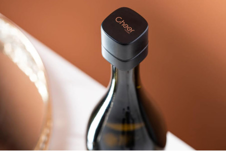 Bouchon pour champagne Cheer Moda Bubble - Noir & Bronze