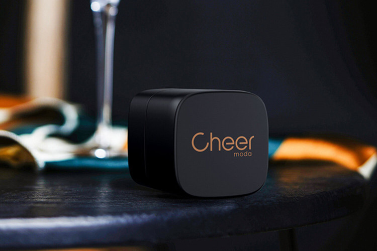 Bouchon pour champagne Cheer Moda Bubble - Noir & Bronze