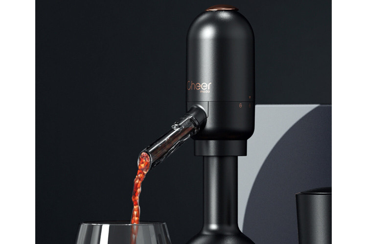Coffret sommelier Cheer Moda Matrix - Tire-bouchon électrique et accessoires