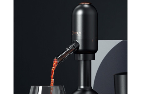 Coffret sommelier Cheer Moda Matrix - Tire-bouchon électrique et accessoires