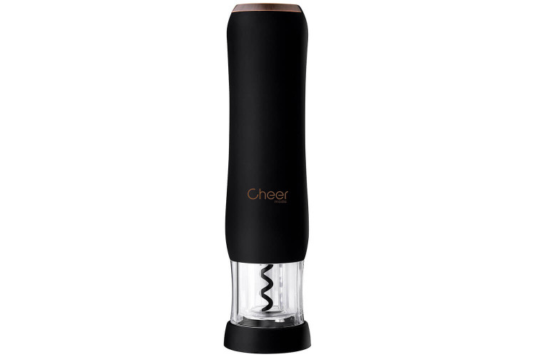 Tire-bouchon rechargeable automatique Cheer Moda Pure + coupe-capsule