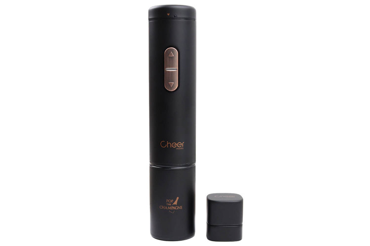 Tire-bouchon pour champagne Cheer Moda Ace électrique avec bouchon Bubble