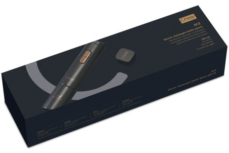 Tire-bouchon pour champagne Cheer Moda Ace électrique avec bouchon Bubble