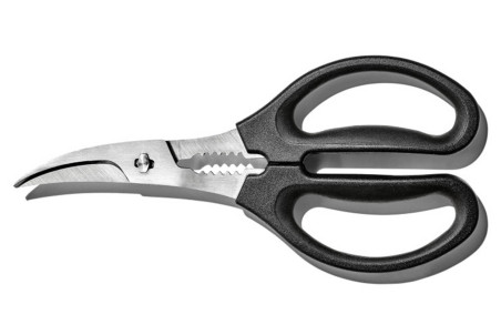 Pince à crustacés Oxo en acier inoxydable - Lame dentée incurvée