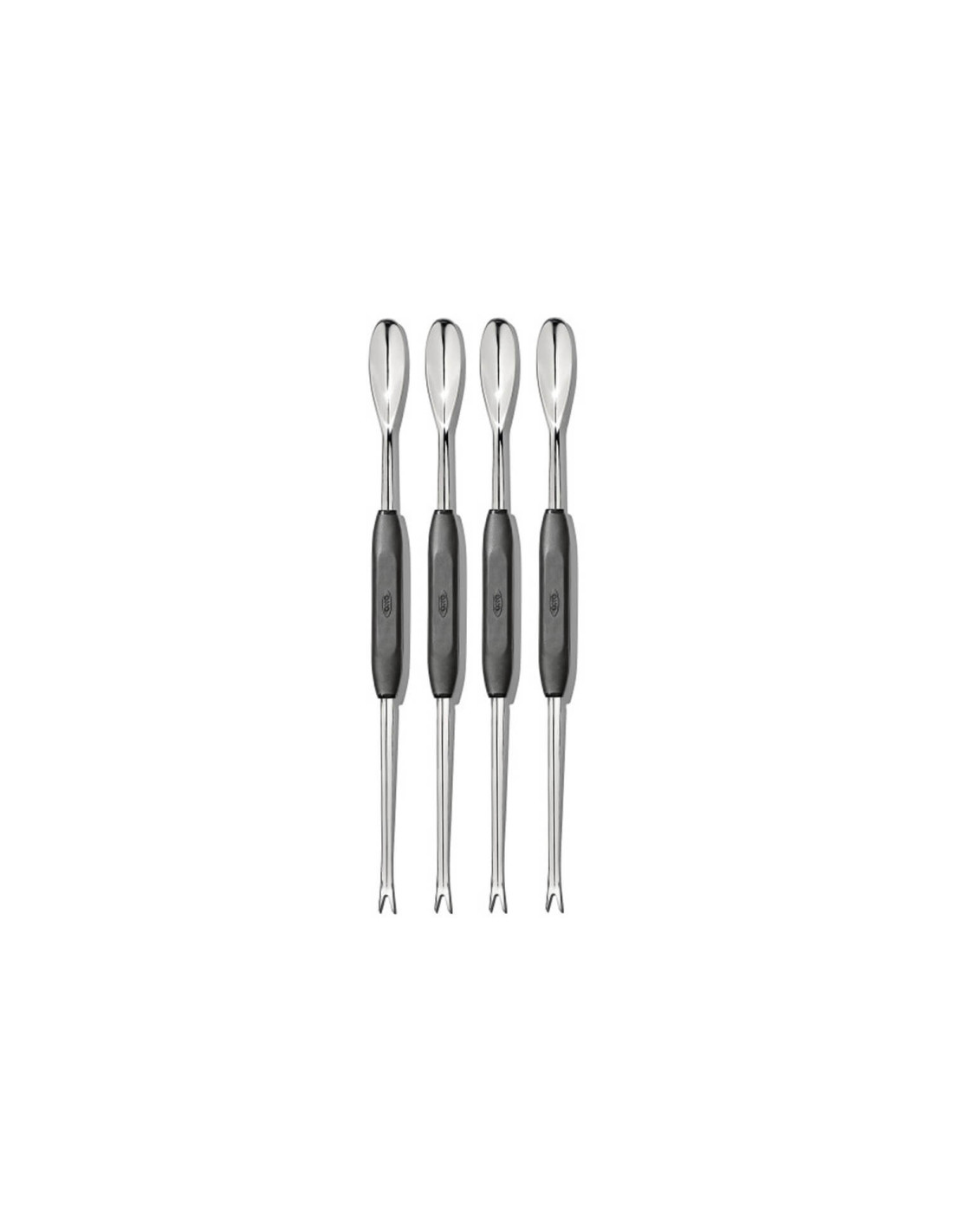 Lacor 62976 Ensemble De 6 Curettes à Homard En Inoxydable