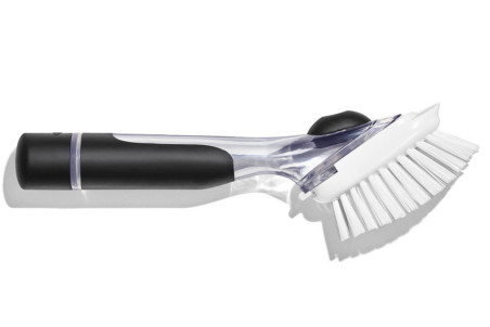 Brosse vaisselle Oxo distributrice de savon - 30cm