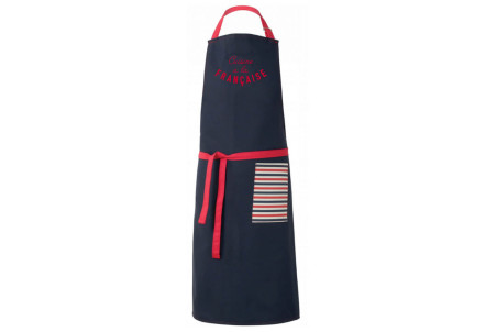 Tablier en coton Tissage de l'Ouest Marie conçu en France - Cuisine à la Française