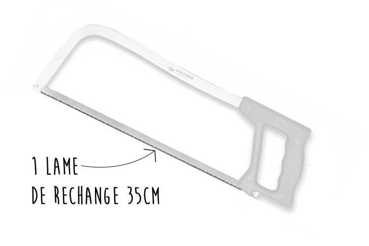 Lame de rechange pour scie Fischer standard 35cm - Utilisation domestique