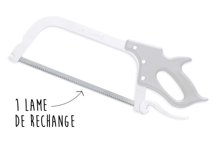 Lame de rechange en acier inoxydable pour scie à surgelés Dick 35cm