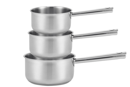 Lot de 3 casseroles inox Beka Cicla 16cm, 18cm et 20cm