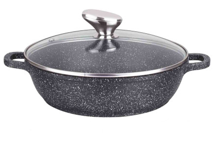 Mijoteuse en fonte Pradel Excellence Premium tous feux/induction façon pierre 32cm