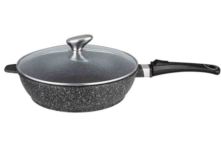 Sauteuse en fonte effet pierre Pradel Excellence Premium 24cm tous feux/ induction