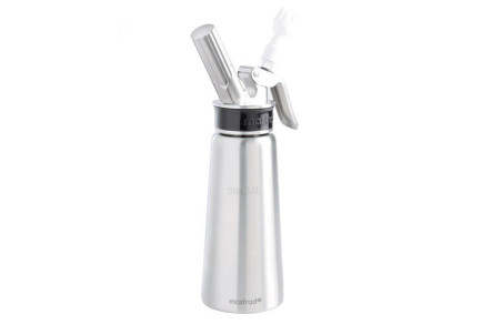 Siphon à chantilly Mastrad Pro en acier inoxydable