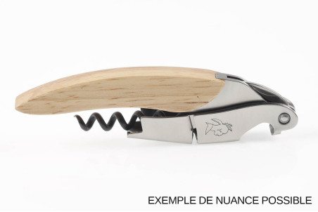 Tire-bouchon limonadier Ligne W L'Iroquois Wood manche en bois d'hévéa