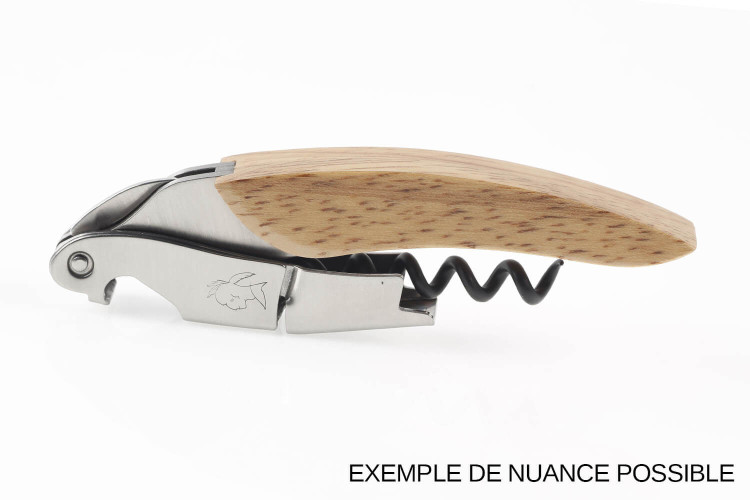 Tire-bouchon limonadier Ligne W L'Iroquois Wood manche en bois d'hévéa