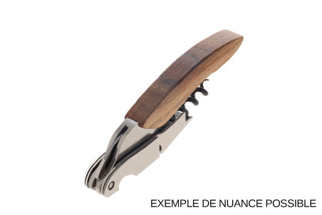 Tire-bouchon limonadier Ligne W Origine manche en bois de chêne