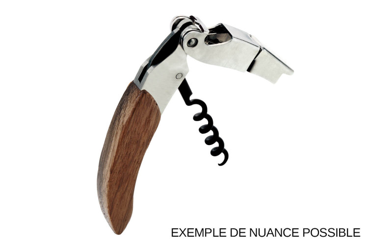 Tire-bouchon limonadier Ligne W Origine manche en bois de chêne
