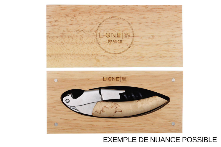 Tire-bouchon limonadier Ligne W Signature manche en bois de bouleau