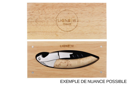 Tire-bouchon limonadier Ligne W Signature manche en bois de bouleau