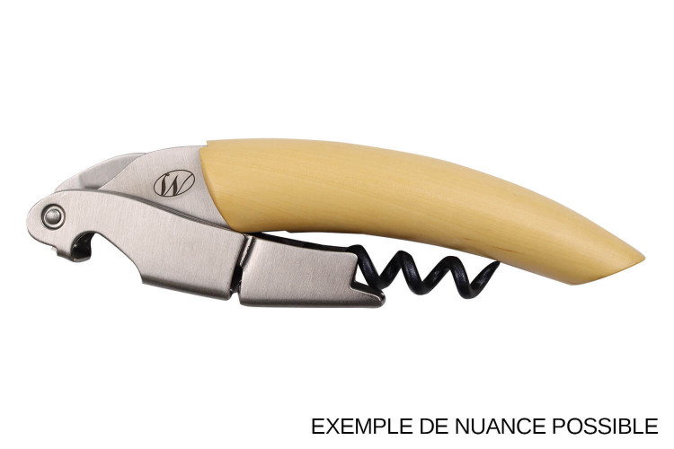 Tire-bouchon limonadier Ligne W Signature manche en bois de buis