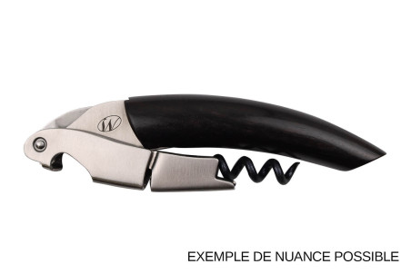 Tire-bouchon limonadier Ligne W Signature manche en bois d'ébène